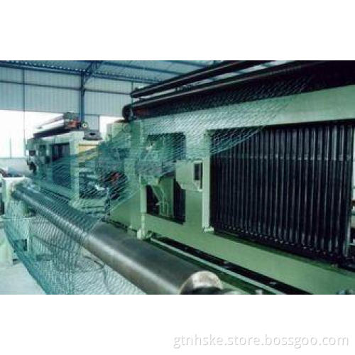 Width 2300mm Automatic Hexagonal Gabion Mesh Machine Double